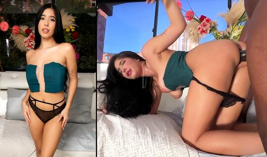 Стройная красотка испытала анальное удовольствие с негром