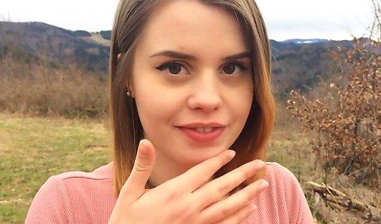 Пикапер развел на минет и секс на природе молодую незнакомку...